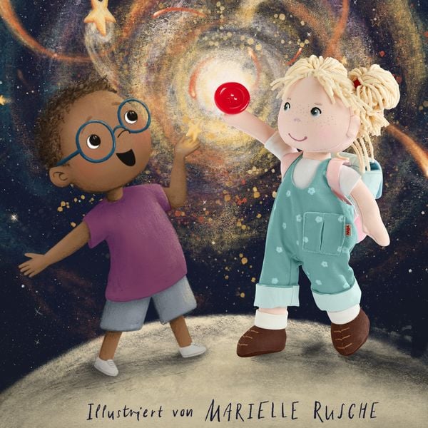 Produktbild: HABA Carmushka Puppe Tilli - bekannt aus &bdquo;Mein Knopf, ein Universum&ldquo;