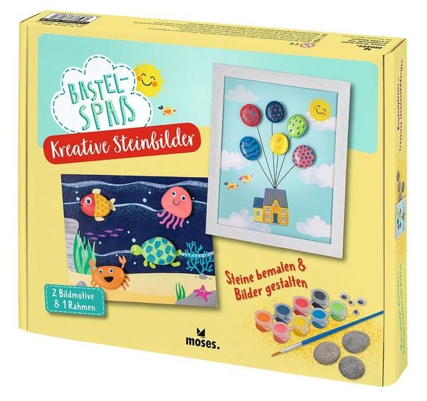 Produktbild: Bastelspass - Kreative Steinbilder