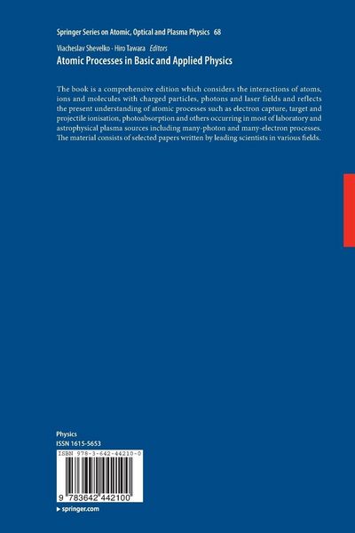 Produktbild: Atomic Processes in Basic and Applied Physics