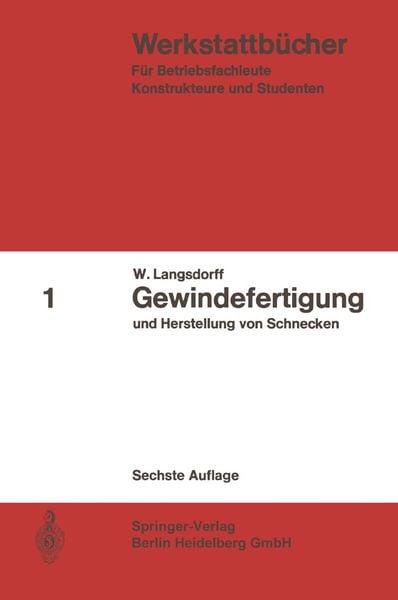 Produktbild: Gewindefertigung und Herstellung von Schnecken