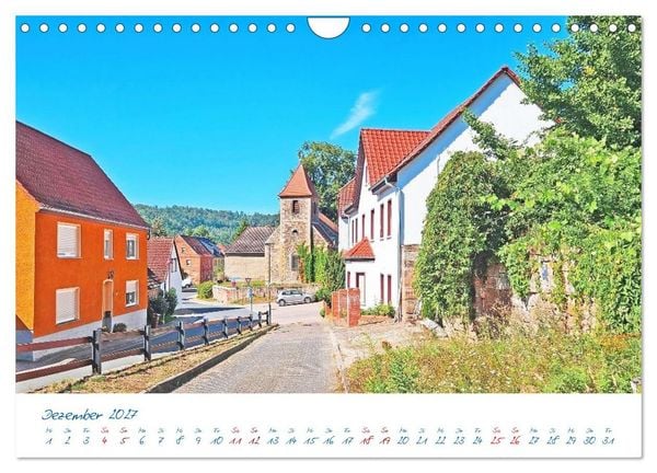 Produktbild: Nebra. Stadt der Himmelsscheibe im Burgenlandkreis (Wandkalender 2027 DIN A4 quer), CALVENDO Monatskalender