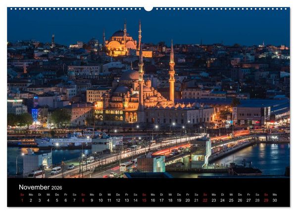Produktbild: Istanbul - Stadt am Bosporus (Wandkalender 2026 DIN A2 quer), CALVENDO Monatskalender