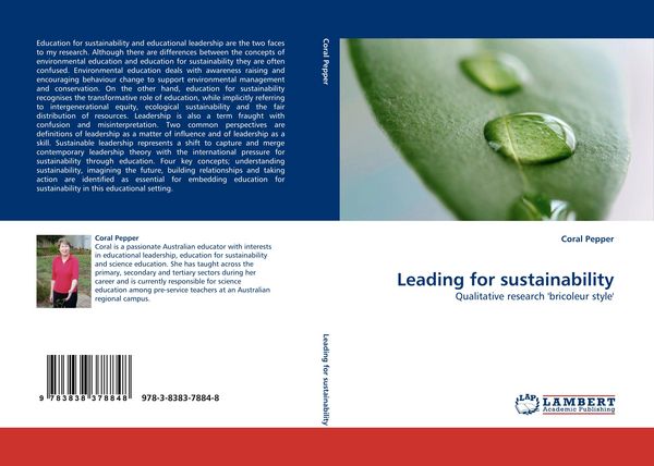 Produktbild: Leading for sustainability