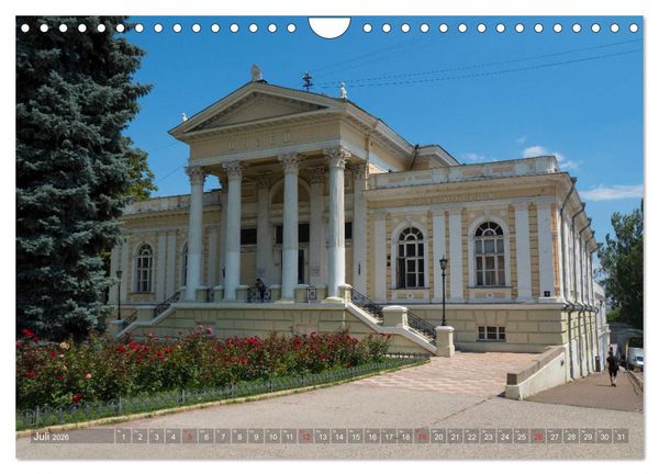 Produktbild: Odessa- Die sch&ouml;ne Stadt am Schwarzen Meer (Wandkalender 2026 DIN A4 quer), CALVENDO Monatskalender