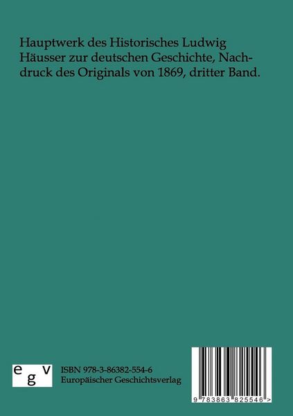 Produktbild: Deutsche Geschichte vom Tode Friedrichs des Gro&szlig;en bis zur Gr&uuml;ndung des deutschen Bundes