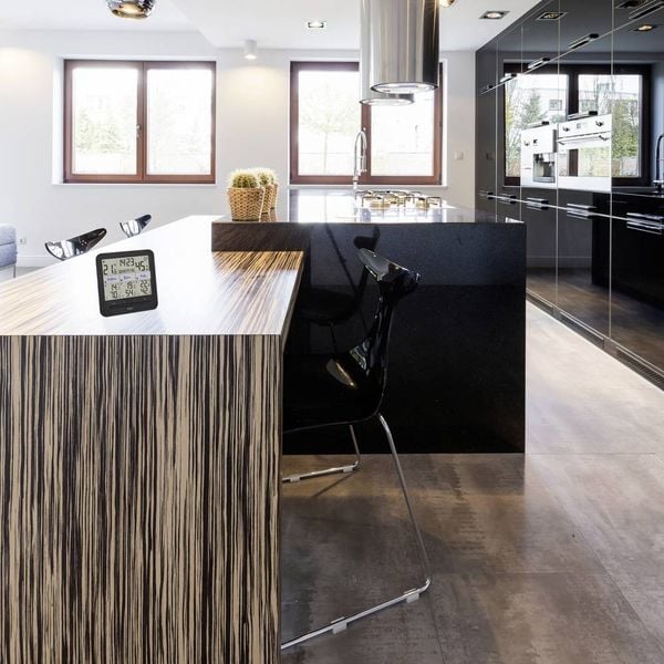 Produktbild: TFA Dostmann KLIMA@HOME 2 Funk-Thermo-/Hygrometer Schwarz 30.3075.01