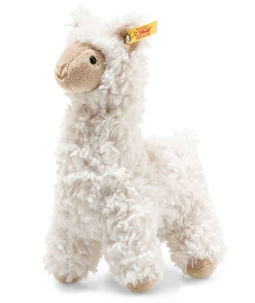 Steiff 069444 - Leandro Lama, stehend, weiß, Plüsch, 19 cm