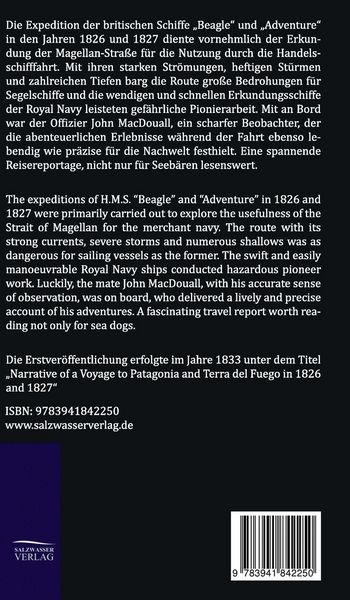 Produktbild: A Voyage to Patagonia through the Straits of Magellan aboard the H.M.S. "Beagle" and "Adventure" (1826-1827)