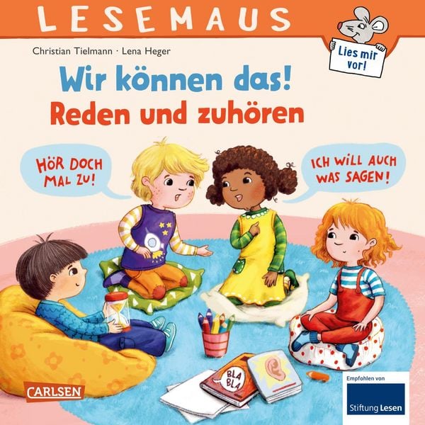 Produktbild: LESEMAUS 156: Wir können das! Reden und zuhören