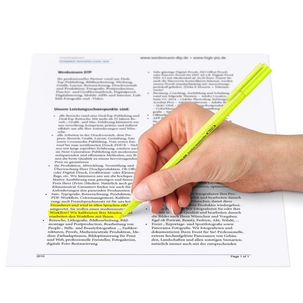 Produktbild: STAEDTLER Textmarker triplus highlighter NEON 4er Set