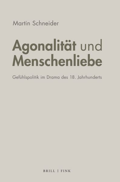 Produktbild: Agonalit&auml;t und Menschenliebe