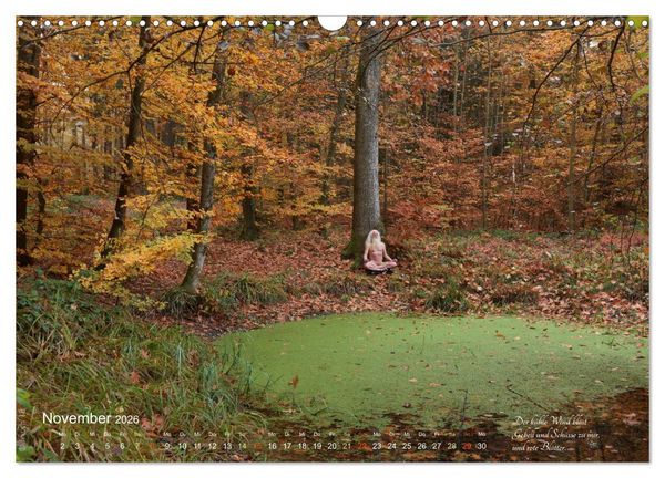 Produktbild: HAIKU AM TEICH (Wandkalender 2026 DIN A3 quer), CALVENDO Monatskalender