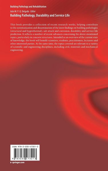 Produktbild: Building Pathology, Durability and Service Life