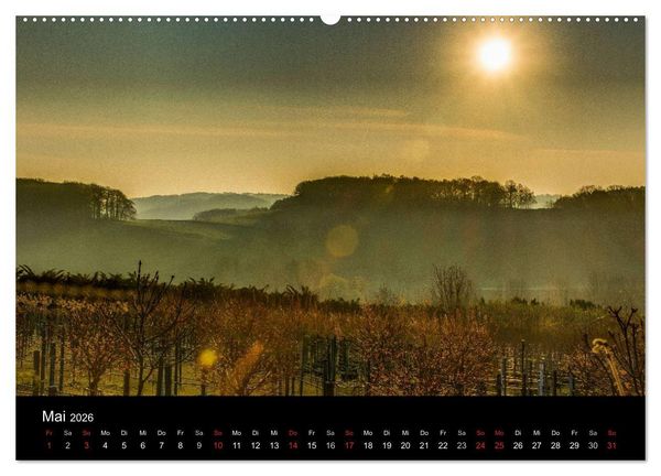 Produktbild: Vor der T&uuml;r mein l&auml;ndliches Ruhrgebiet (hochwertiger Premium Wandkalender 2026 DIN A2 quer), Kunstdruck in Hochglanz