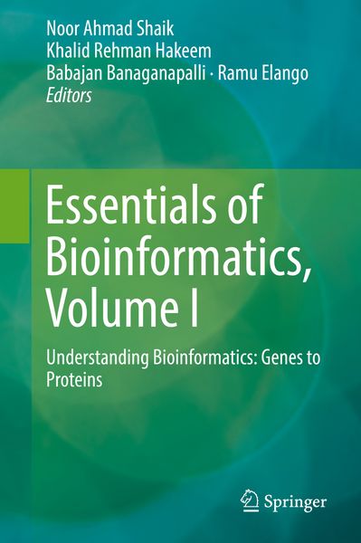 Produktbild: Essentials of Bioinformatics, Volume I