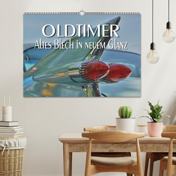 Produktbild: Oldtimer - Altes Blech in neuem Glanz (Wandkalender 2026 DIN A2 quer), CALVENDO Monatskalender