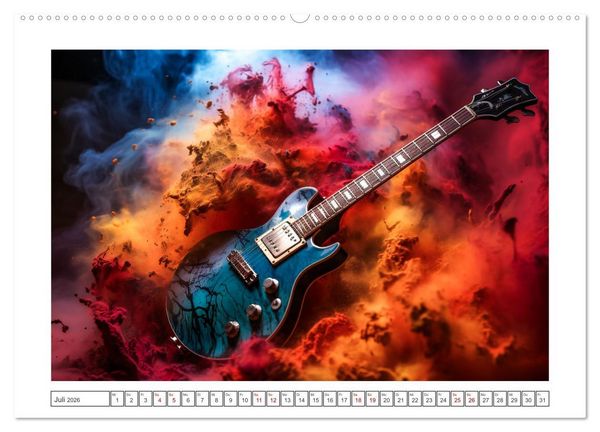 Produktbild: Konzert der Farben (Wandkalender 2026 DIN A2 quer), CALVENDO Monatskalender