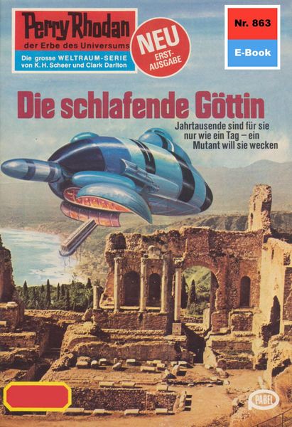 Produktbild: Perry Rhodan 863: Die schlafende G&ouml;ttin