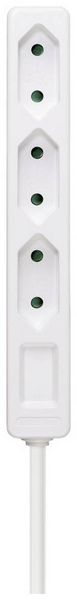Produktbild: Hama 00223020 Steckdosenleiste Wei&szlig; Eurostecker 1St.