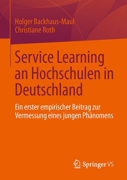 Produktbild: Service Learning an Hochschulen in Deutschland