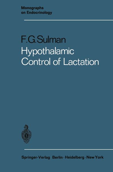 Produktbild: Hypothalamic Control of Lactation