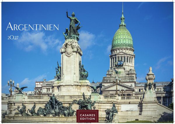 Produktbild: Argentinien Kalender 2027 &ndash; Wandkalender | Fotokalender S&uuml;damerika 24x35cm &ndash; Bildkalender mit beeindruckenden Fotos von Natur, Kultur & Weite, ideal als Geschenk & Deko