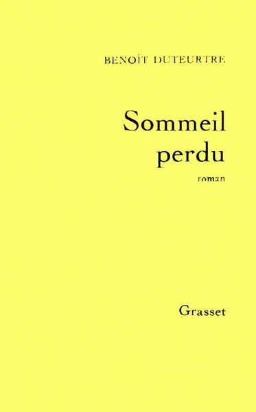 Produktbild: Sommeil perdu