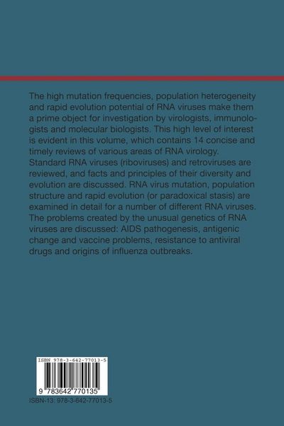 Produktbild: Genetic Diversity of RNA Viruses