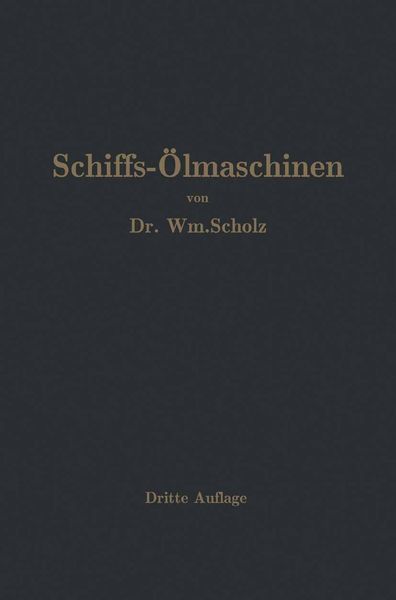 Produktbild: Schiffs-&Ouml;lmaschinen