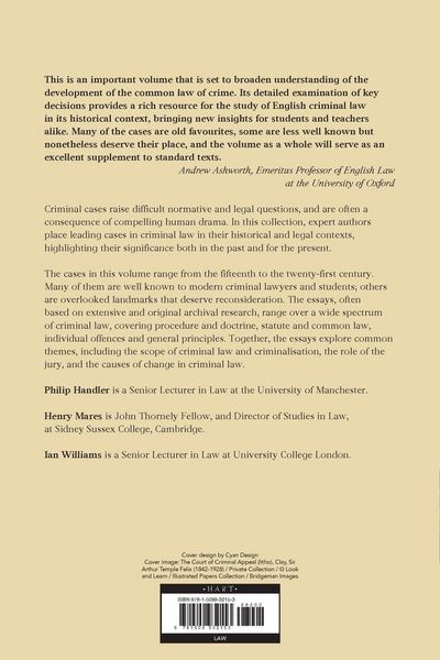 Produktbild: Landmark Cases in Criminal Law