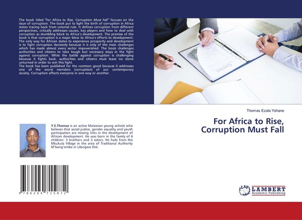 Produktbild: For Africa to Rise, Corruption Must Fall