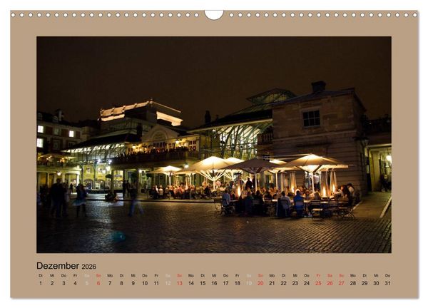 Produktbild: London (Wandkalender 2026 DIN A3 quer), CALVENDO Monatskalender