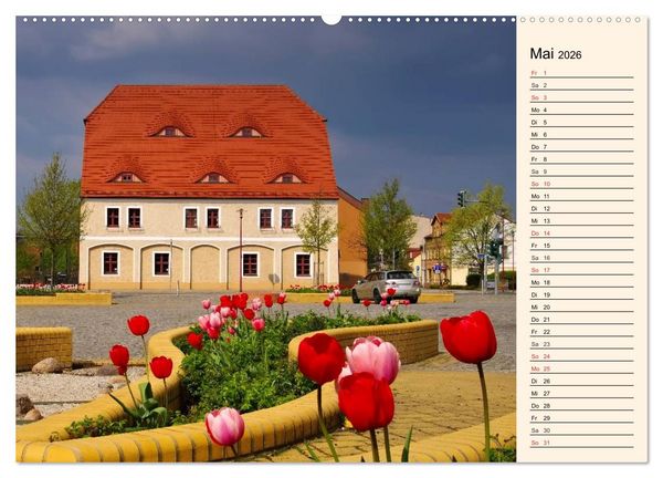 Produktbild: Gro&szlig;r&auml;schen - Stadt im Wandel (hochwertiger Premium Wandkalender 2026 DIN A2 quer), Kunstdruck in Hochglanz