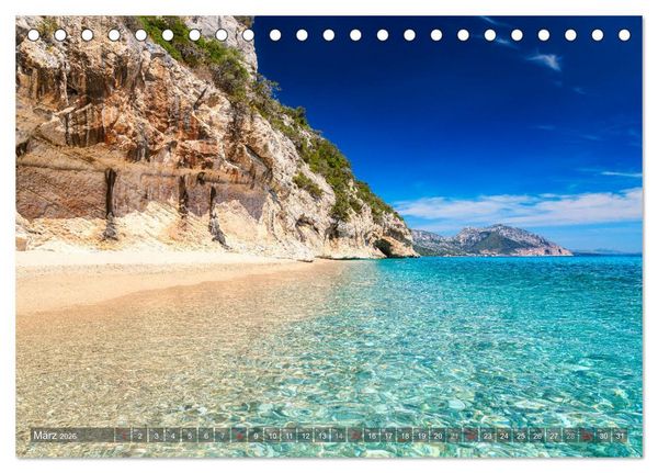 Produktbild: Sardinien - Karibik des Mittelmeers (Tischkalender 2026 DIN A5 quer), CALVENDO Monatskalender