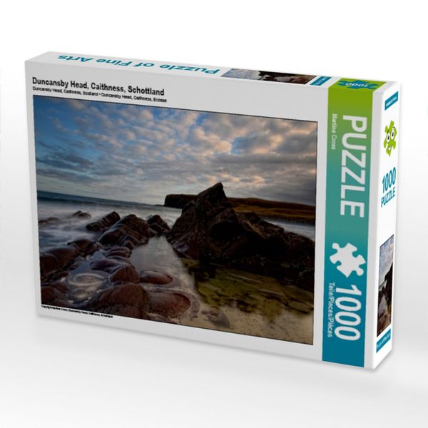 Produktbild: CALVENDO Puzzle Duncansby Head, Caithness, Schottland | 1000 Teile Lege-Gr&ouml;&szlig;e 64x48cm Foto-Puzzle f&uuml;r gl&uuml;ckliche Stunden