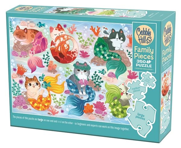 Produktbild: COBBLE HILL PUZZLES - Meerkatzen 350 Teile