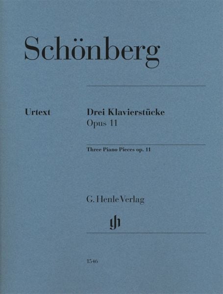 Produktbild: Arnold Sch&ouml;nberg - Drei Klavierst&uuml;cke op. 11