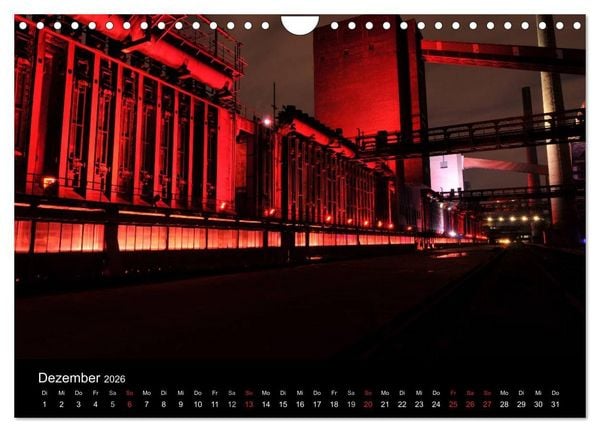 Produktbild: Industriekultur Ruhrgebiet (Wandkalender 2026 DIN A4 quer), CALVENDO Monatskalender