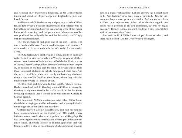 Produktbild: Lady Chatterley's Lover