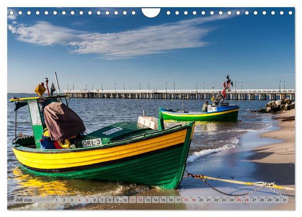 Produktbild: Dreistadt - Danzig, Gdingen, Zoppot (Wandkalender 2026 DIN A4 quer), CALVENDO Monatskalender