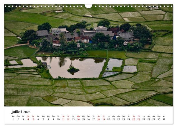 Produktbild: Vietnam du Nord au Sud (Calendrier mural 2026 DIN A3 vertical), CALVENDO calendrier mensuel