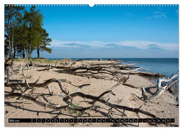 Produktbild: Lettlands Sch&ouml;nheiten (hochwertiger Premium Wandkalender 2026 DIN A2 quer), Kunstdruck in Hochglanz