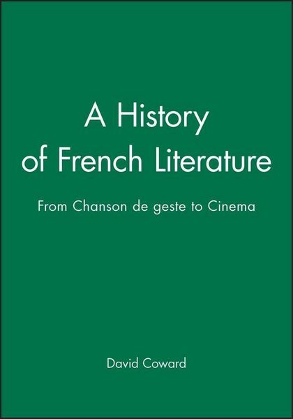 Produktbild: A History of French Literature