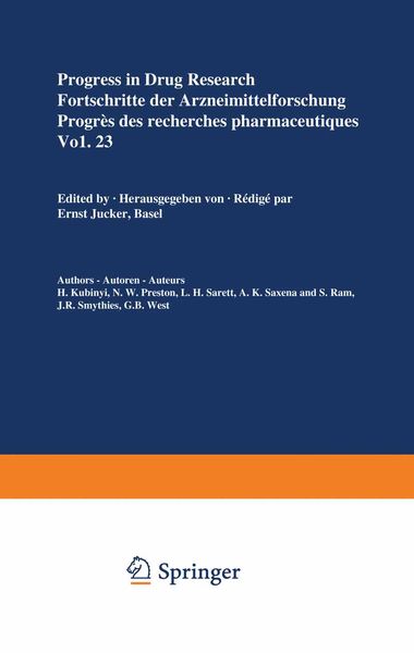 Produktbild: Progress in Drug Research / Fortschritte der Arzneimittelforschung / Progr&egrave;s des recherches pharmaceutiques