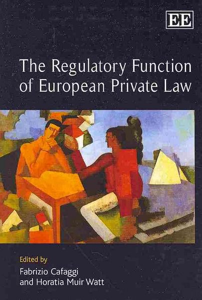 Produktbild: The Regulatory Function of European Private Law