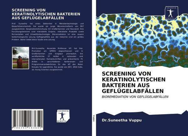 Screening von Keratinolytischen Bakterien Aus Geflügelabfällen, Taschenbuch von Suneetha Vuppu, Sciencia Scripts, 9786203163650