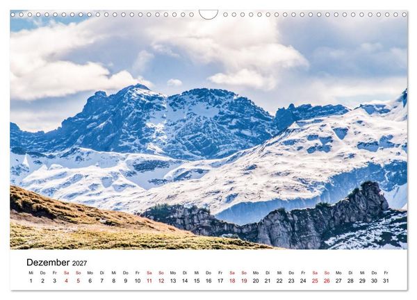 Produktbild: Reiseziele: Zwischen Nordsee und Alpen (Wandkalender 2027 DIN A3 quer), CALVENDO Monatskalender