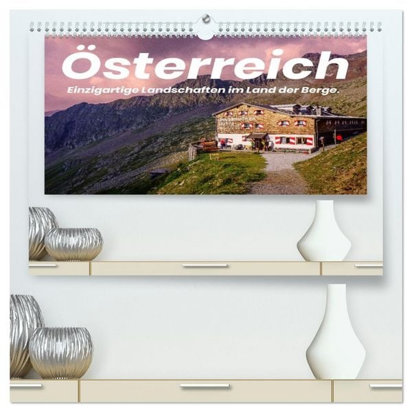 Produktbild: &Ouml;sterreich - Einzigartige Landschaften im Land der Berge. (hochwertiger Premium Wandkalender 2026 DIN A2 quer), Kunstdruck in Hochglanz