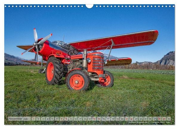 Produktbild: Traktoren &ndash; Nostalgie auf dem Bauernhof (Wandkalender 2026 DIN A3 quer), CALVENDO Monatskalender
