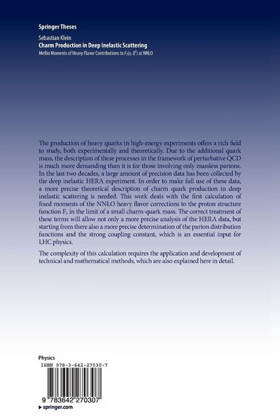 Produktbild: Charm Production in Deep Inelastic Scattering